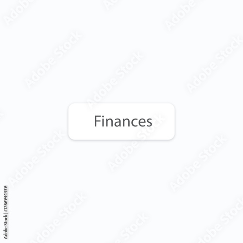 finances transparent banner button