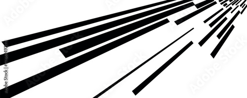 Comic book speed lines isolated on white background stripe effect style for manga speed frame, superhero action, explosion background. Motion line effect, pop art.vector eps 10