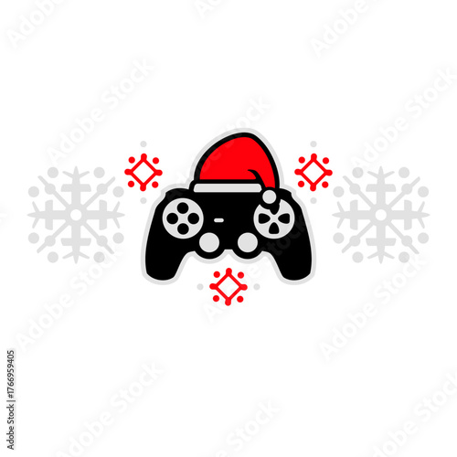Santa's Favorite Gamer Controller Christmas Gaming Holiday Sweater Pattern Gift