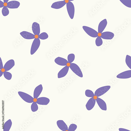 seamless background with butterflies