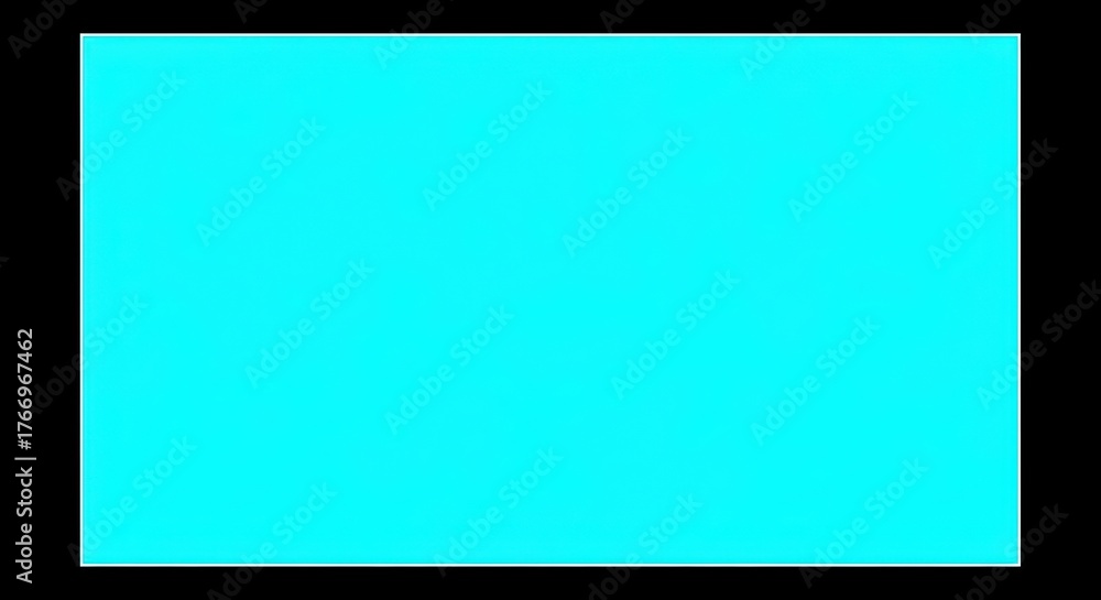 Naklejka premium Bright turquoise blue minimalist background texture flat design
