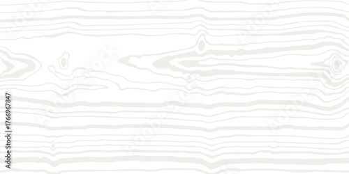 Foto Wood linear texture, grey lines on white background, vector pattern