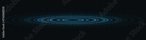 Panorama Abstract Light electronic Technology Background,comic and Motion concept design,vector.