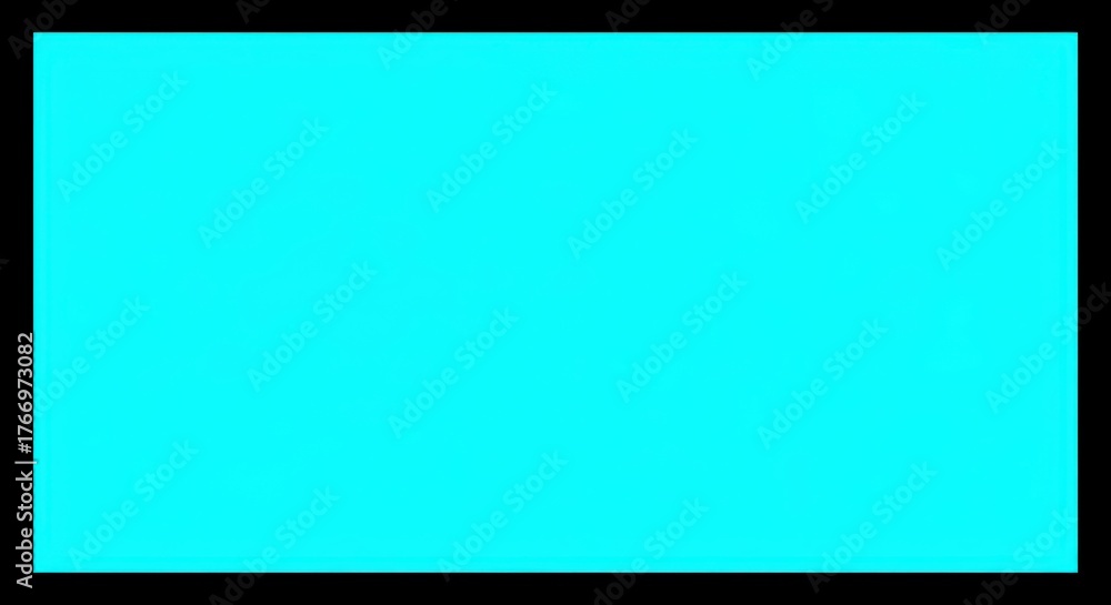 Obraz premium Vibrant solid turquoise background with smooth texture