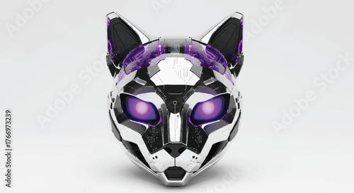 A detailed illustration of a panda wearing a traditional Japanese samurai helmet, smiling.