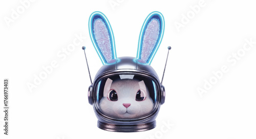 A detailed illustration of a panda wearing a traditional Japanese samurai helmet, smiling.