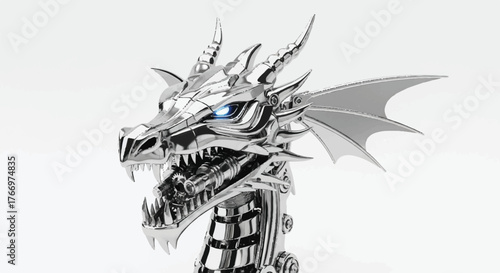 A detailed illustration of a panda wearing a traditional Japanese samurai helmet, smiling.