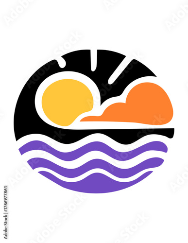sun and cloud