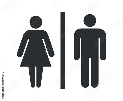 Gender Neutral Symbol Male Female Icon Equality Design