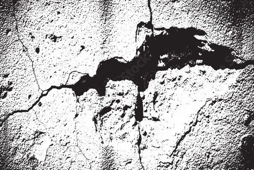 Dramatic Chasm Rupture Extreme Grunge Texture