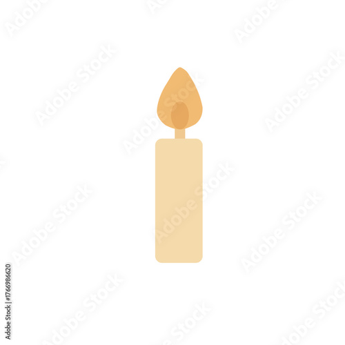 candle holder isolated on white