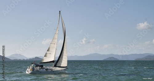 sailing boat on water yachting mediterranean sea calis fethiye summer holiday