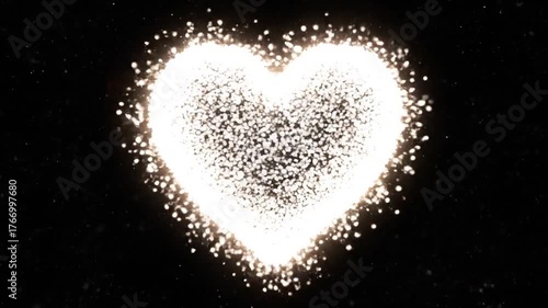 Whimsical Magic Heart Glitter – AI Fantasy Video