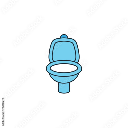bidet icon clipart vector on transparent background