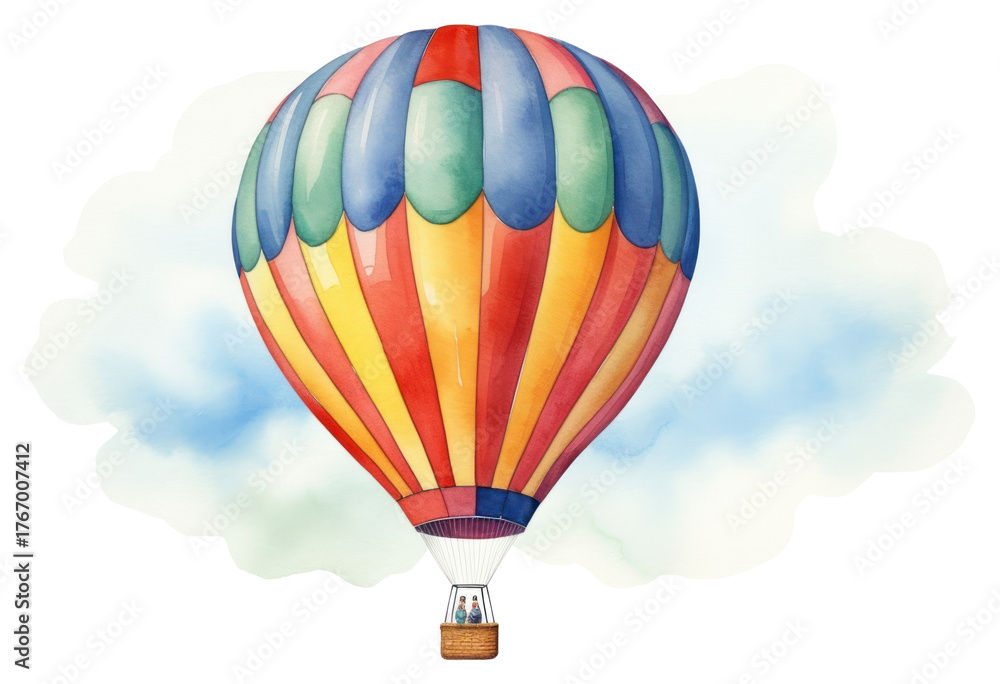 Fototapeta premium PNG Aircraft balloon vehicle transportation.