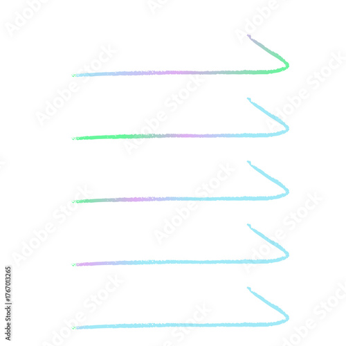 Color Gradient Abstract Shapes / Abstrakte Farbverlaufformen / Formas abstractas con gradientes de color