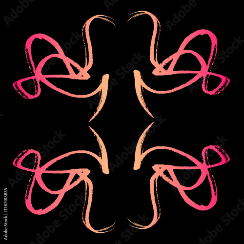 Color Gradient Abstract Shapes / Abstrakte Farbverlaufformen / Formas abstractas con gradientes de color