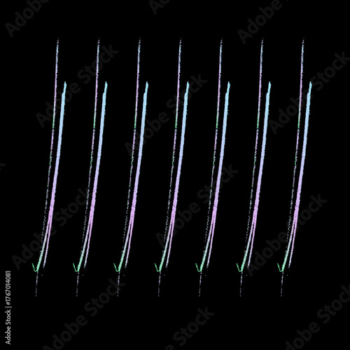 Color Gradient Abstract Shapes / Abstrakte Farbverlaufformen / Formas abstractas con gradientes de color