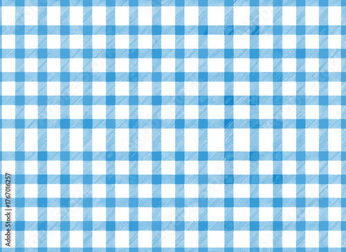 Seamless blue and white gingham, vector gingham blue check, and classic blue and white shepherds check textile patterns