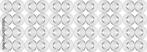 Pattern Pack Black and White Abstract Monochrome Geometric illusion circle