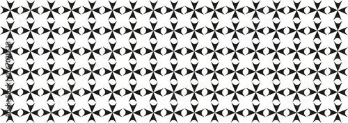 Pattern Pack Black and White Abstract Monochrome Geometric snowflake christmas
