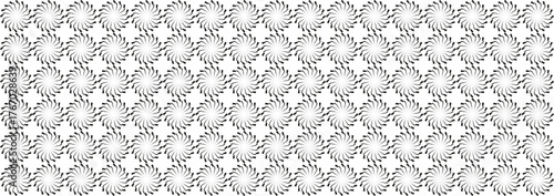 Pattern Pack Black and White Abstract Monochrome Geometric abstract messy circle outline