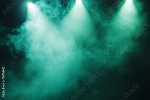 Vibrant green haze motion design high resolution picture