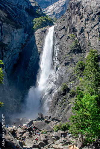 Lower Yosemite Falls, Yosemite National Park, California