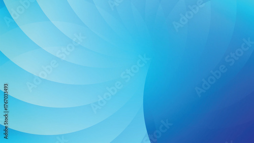 Abstract gradient background with curved lines and shades of blue creating a dynamic effect