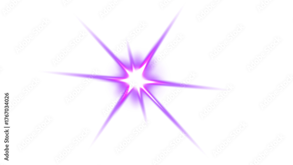 Fototapeta premium abstract purple star