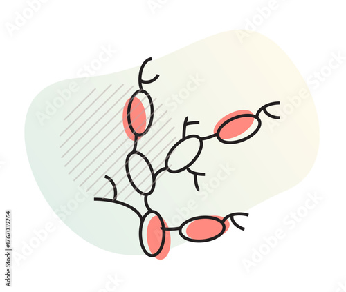Swollen Lymph Node- Stock Icon