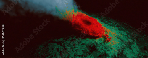 storm observation on radar with thermal imaging	