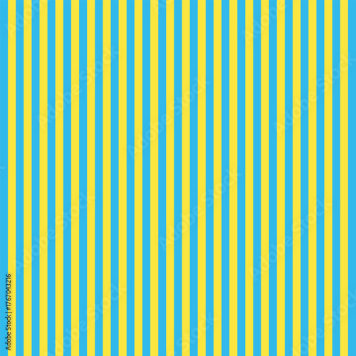 Vertical stripes pattern in blue and yellow