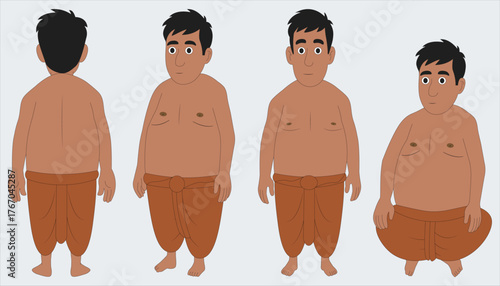indian best 2d cartoon character.