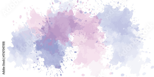  Pastel Vibrant watercolor paint brush. watercolour texture for cards, Brushstrokes and splashes.