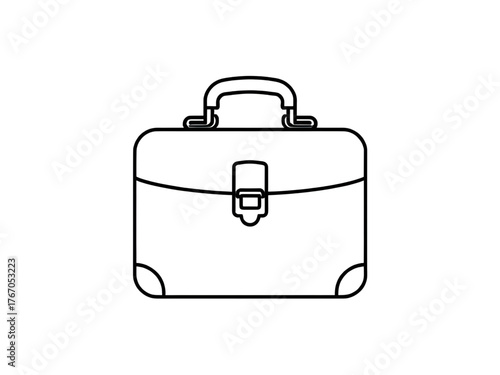 suitcase, icon, travel, luggage, bag, vector, illustration, trip, holiday, vacation, journey, minimal, flat, line, outline, graphic, isolated, simple, modern, stylized, design, baggage, baggage icon, 
