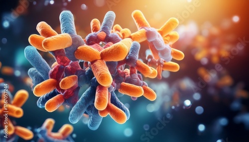 antibodies or immunoglobulin protein or enzyme molecular structure chain of amino acids biological concept chemistry and biochemistry dna proteins hydroxyproline closeups formation