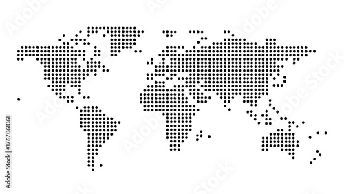 World map globe earth geography countries continents travel atlas global continents dotted world map illustration