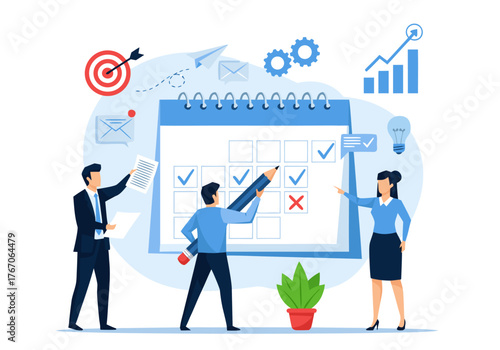 Effective Business Planning and Strategy Calendar, Goals, and Success Metrics
