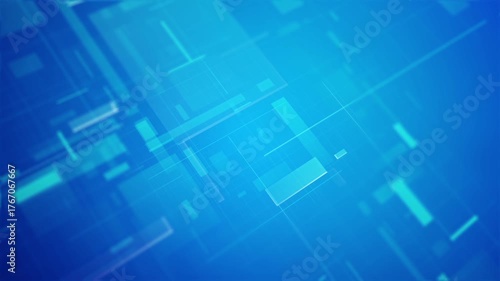 Business background with abstract blue geometric shapes for professional presentations. Ideal for corporate settings, powerpoint slides, and marketing materials.
