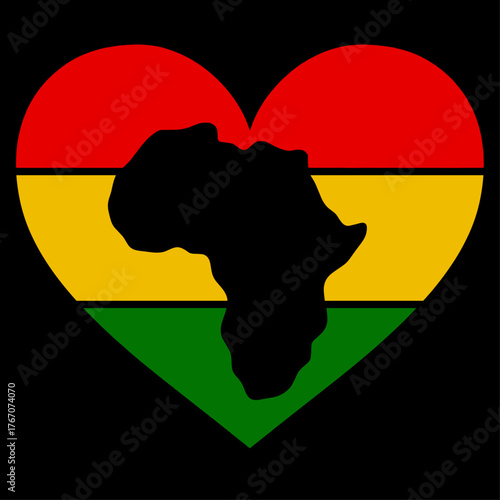 Africa coração
