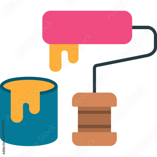 Paint Roller Icon