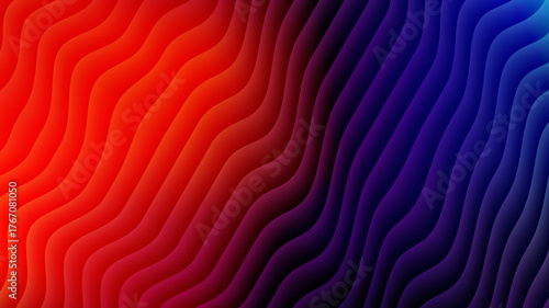Abstract Wavy Background with Gradient Colors Perfect for Modern Designs and Artistic Presentations Demonstrating Smooth Transitions and Dynamic Fluidity Creating Depth and Visual Appeal