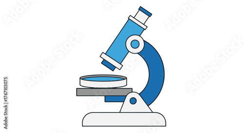 Essential tool for scientific discovery and medical diagnostics, illustrating the microscopic world within Healthcare research and development for improved wellness