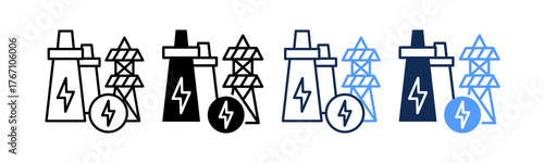 Energy multiple icon