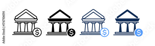 Banking multiple icon