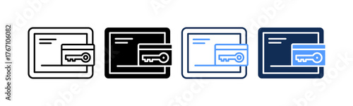 Keycard multiple icon