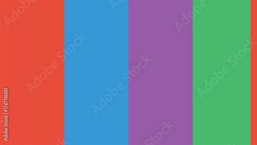 Colorful background with vertical stripes in various shades of vibrant colors
