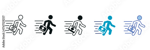 First Aid Icon Set Consisting of Multiple Styles Vector Illustration