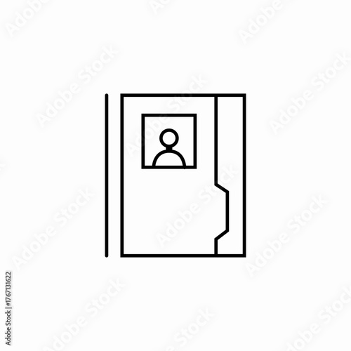 medical folder icon sign vector